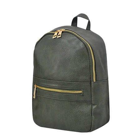 !SALE! Green NGIL Faux Leather Mini Backpack